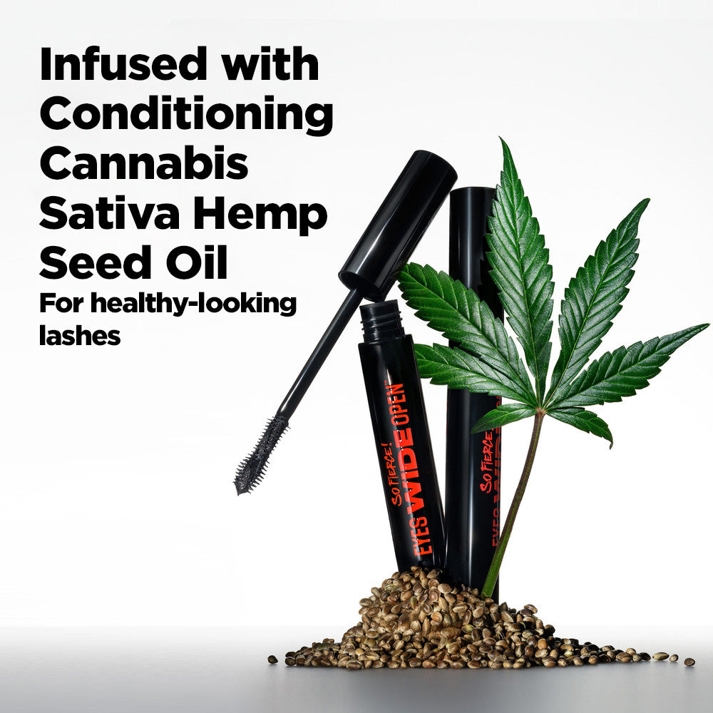 So Fierce! Eyes Wide Open Mascara – maskara për qerpikë të ngritur, volum maksimal, rezistente ndaj njollave dhe transferimeve / So Fierce! Eyes Wide Open mascara for lifted lashes, maximum volume, smudge- and transfer-resistant