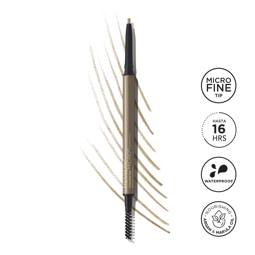 ColorStay Micro™ Brow Pencil – laps vetullash mikro për vijëzime të sakta dhe pamje natyrale / micro brow pencil for precise strokes and natural-looking eyebrows