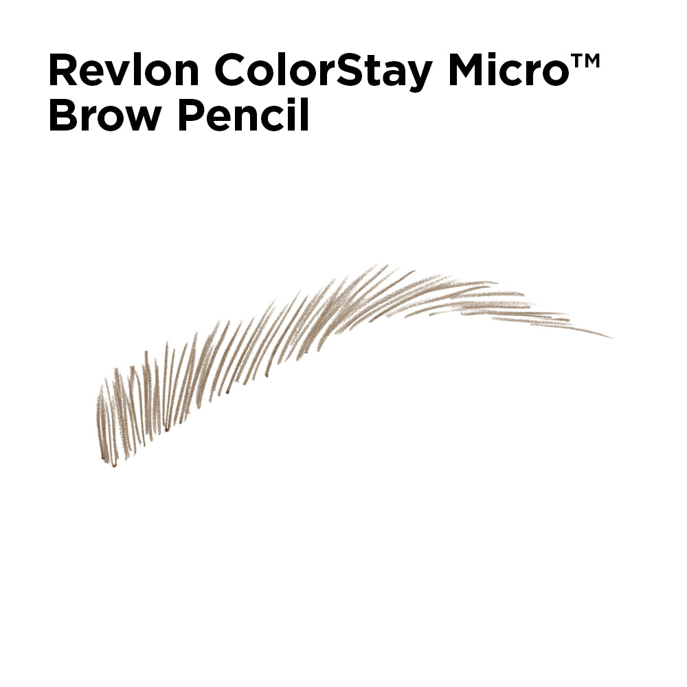 ColorStay Micro™ Brow Pencil – laps vetullash mikro për vijëzime të sakta dhe pamje natyrale / micro brow pencil for precise strokes and natural-looking eyebrows