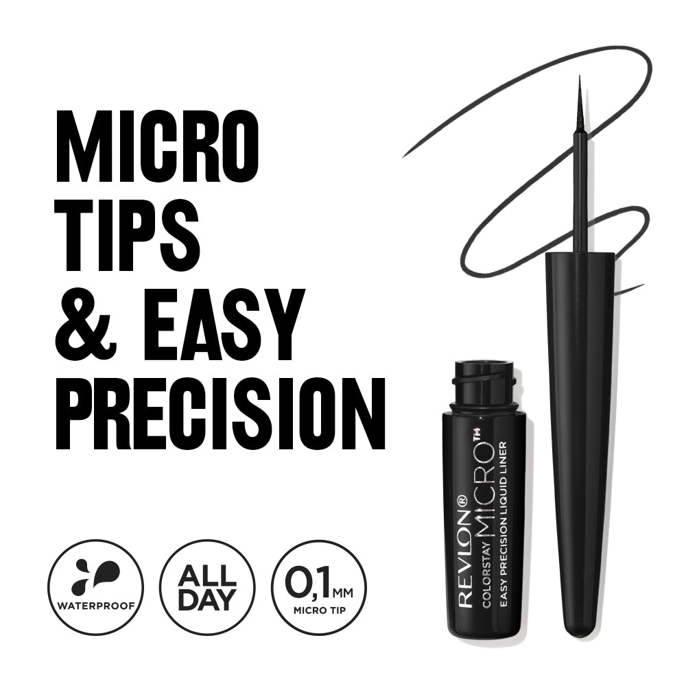 ColorStay Micro™ Easy Precision Liquid Liner – mikro-precise, long-lasting eyeliner, smudge-proof