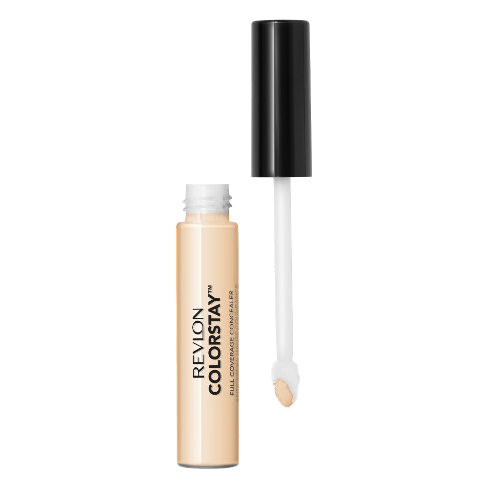 Revlon ColorStay Full Coverage Concealer, full coverage liquid concealer, longwear up to 24 hours, transfer-proof, hides dark circles and skin imperfections, high-performance pigment