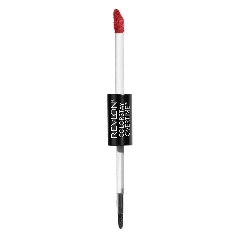 Revlon ColorStay Overtime Lipcolor, kiss-proof, transfer-resistant, 16-hour wear, hydrating with Vitamin E, available in multiple shades | Revlon ColorStay Overtime Lipcolor, rezistent ndaj puthjes dhe transferimit, qëndron deri në 16 orë, hidratues me Vitaminë E, i disponueshëm në shumë nuanca