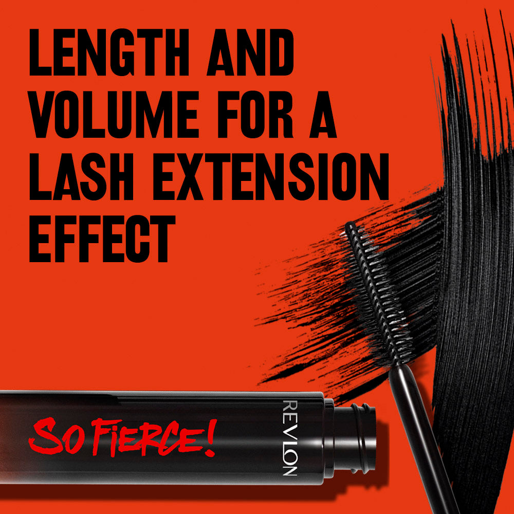 So Fierce! Mascara – maskara për qerpikë me volum dhe gjatësi maksimal, pa grumbullime, rezistente ndaj njollave / So Fierce! mascara for lashes with maximum volume and length, clump-free and smudge-resistant