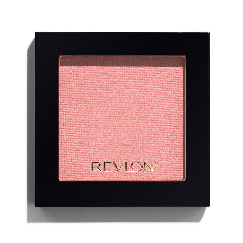 Revlon Powder Blush, soft pigmented face blush, natural cheek definition, available in matte, satin and shimmer finishes, 5 vibrant shades | Blush Revlon Powder, blush i butë dhe i pigmentuar për fytyrë, definim natyral i mollzave, i disponueshëm në nuanca mat, satin dhe me shkëlqim, 5 nuanca të gjalla
