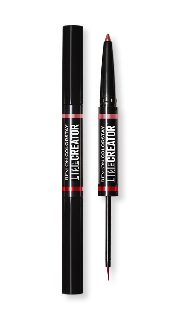 ColorStay Line Creator Double Ended Liner – penel eyeliner me dy skaje, laps kohl kremoze dhe penel likuid me pigment të lartë, i papërshkueshëm nga uji dhe transferimet, veshje deri në 48 orë / ColorStay Line Creator Double Ended Eyeliner – dual-ended pencil with creamy kohl and liquid liner, high-pigment, waterproof and smudge-proof, long-lasting up to 48 hours