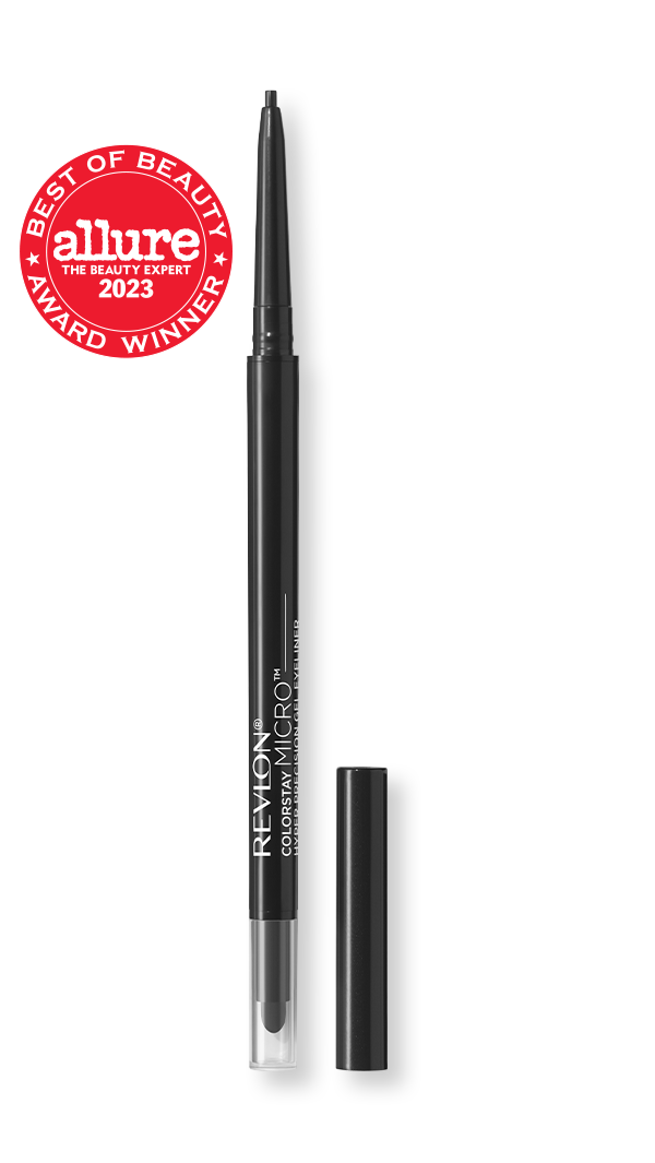 ColorStay Micro Hyper Precision Gel Eyeliner – eyeliner xhel me majë 1.5 mm për linja të sakta dhe intensive, rezistent ndaj ujit dhe shkrirjes, për pamje smoky ose linja të mprehta / ColorStay Micro Hyper Precision Gel Eyeliner – 1.5 mm tip gel eyeliner for precise, intense lines, waterproof and smudge-proof, includes sponge for smoky or sharp eye looks