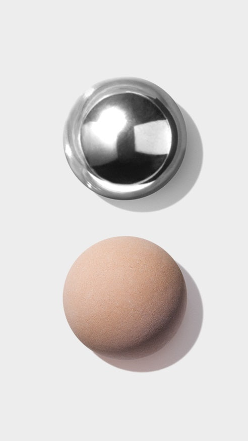 Facial Roller Refill Pack – dy rimbushje për roller fytyre Revlon, gur vullkanik për yndyrë të tepërt dhe top inox për ftohje / Revlon facial roller refill pack, volcanic stone for excess oil and stainless steel cooling ball